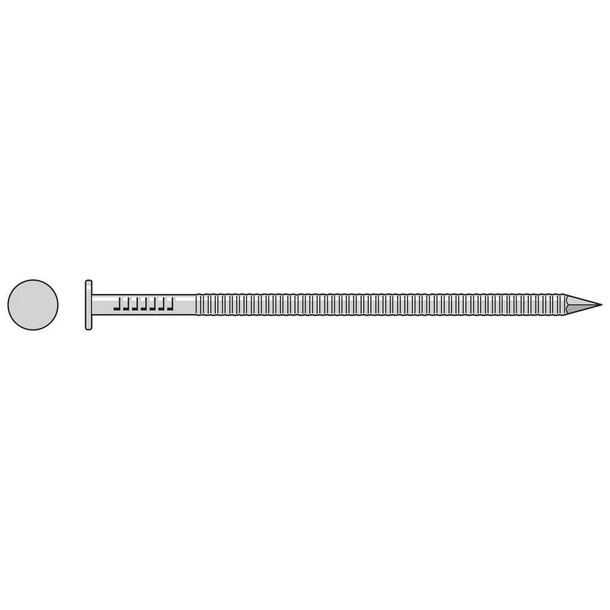 Simpson Strong-Tie T10ACN1 (3" x .148") Common Nail, Annular Ring Shank - Type 316 (1 lb.)