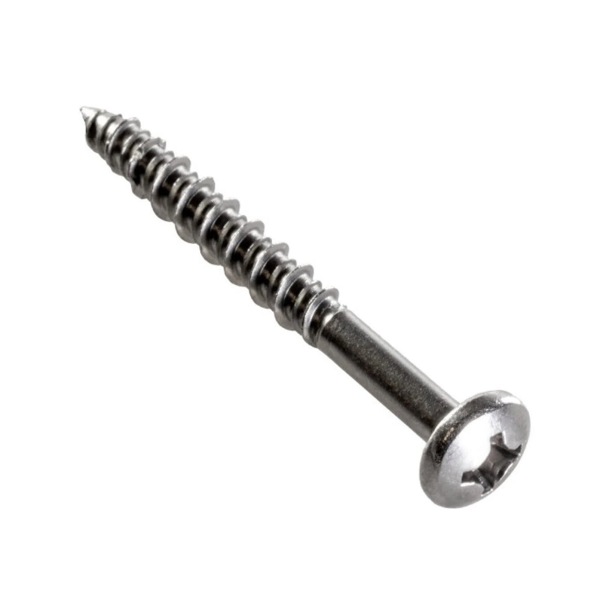 Simpson Strong-Tie T12J200PX-RP6 (#12 x 2") Marine Screw Pan Head #3 Phillips Drive, Type 316 (6 Pack) - 2