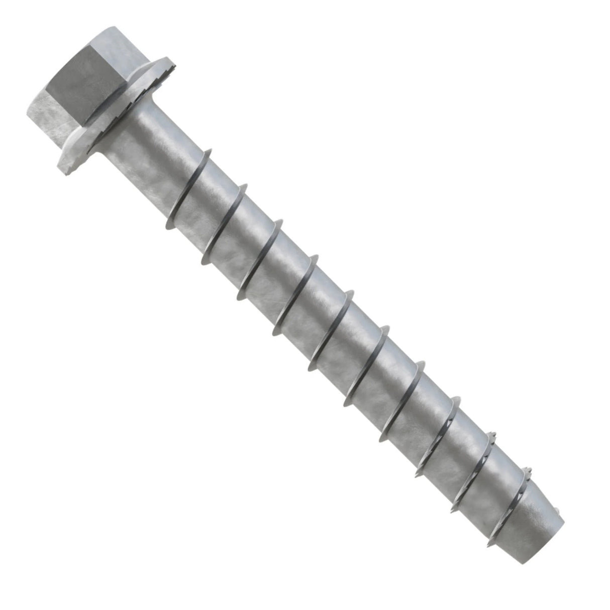Simpson Strong-Tie THD50400HMGF1 Titen HD (1/2" x 4") Mechanically Galvanized Heavy-Duty Screw Anchor