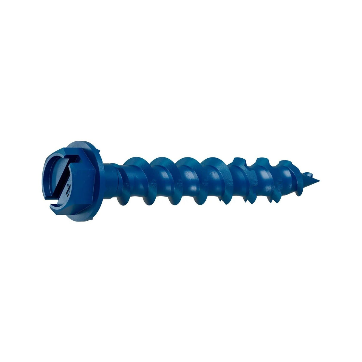Simpson Strong-Tie TNT18114H Titen Turbo (3/16" x 1-1/4") Hex-Head Concrete and Masonry Screw, Blue (100 Pack)