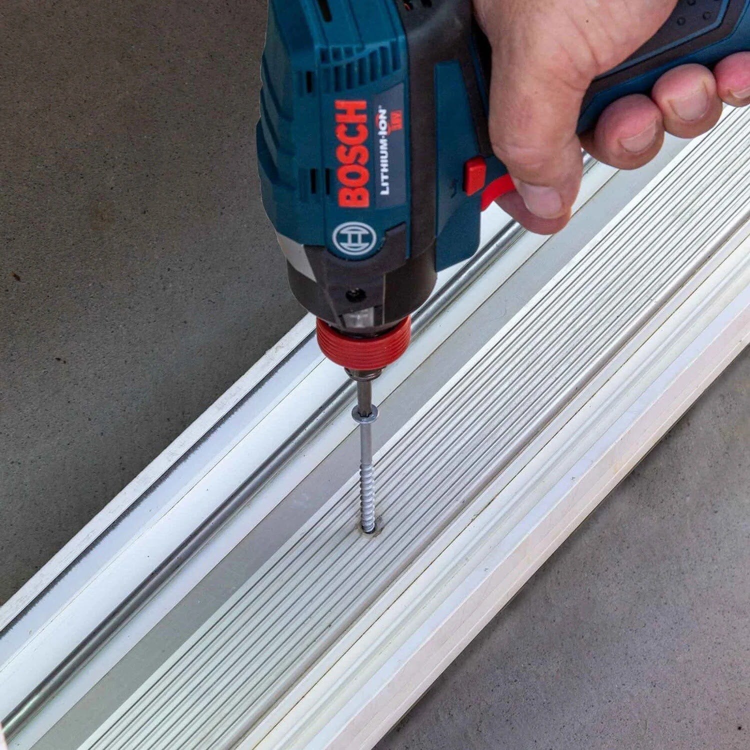 Simpson TNT25134TFC75 Flat Head Titen Turbo Screw Anchor Concrete and Masonry (75 Pack) - 4