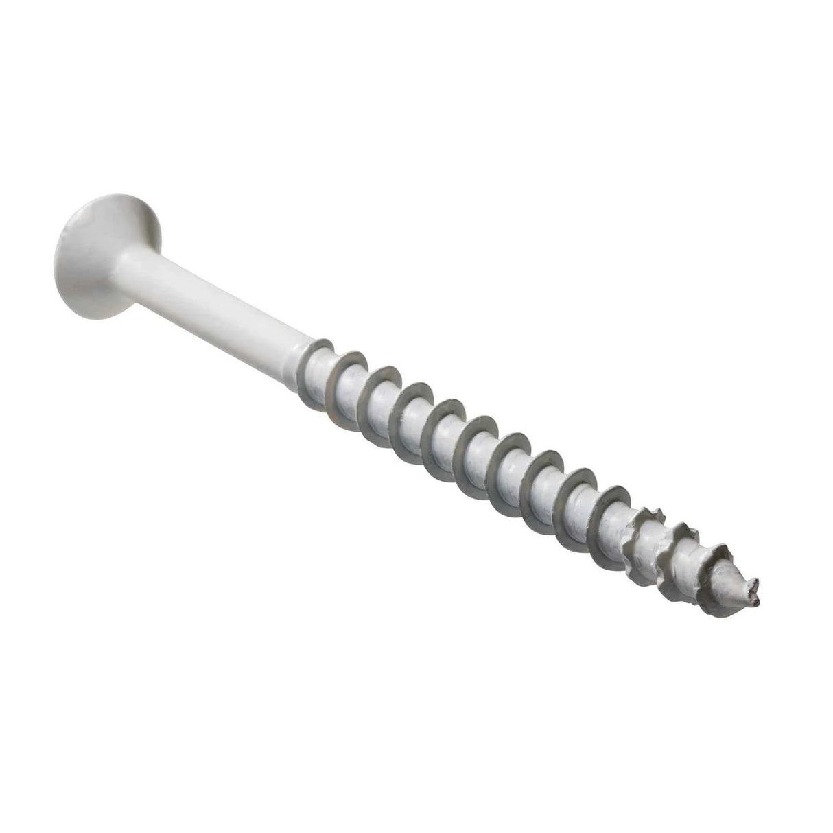 Simpson Strong-Tie TNTW18114TF Titen Turbo (3/16" x 1-1/4") T25 Flat-Head Concrete and Masonry Screw, White (100 Pack) - 2