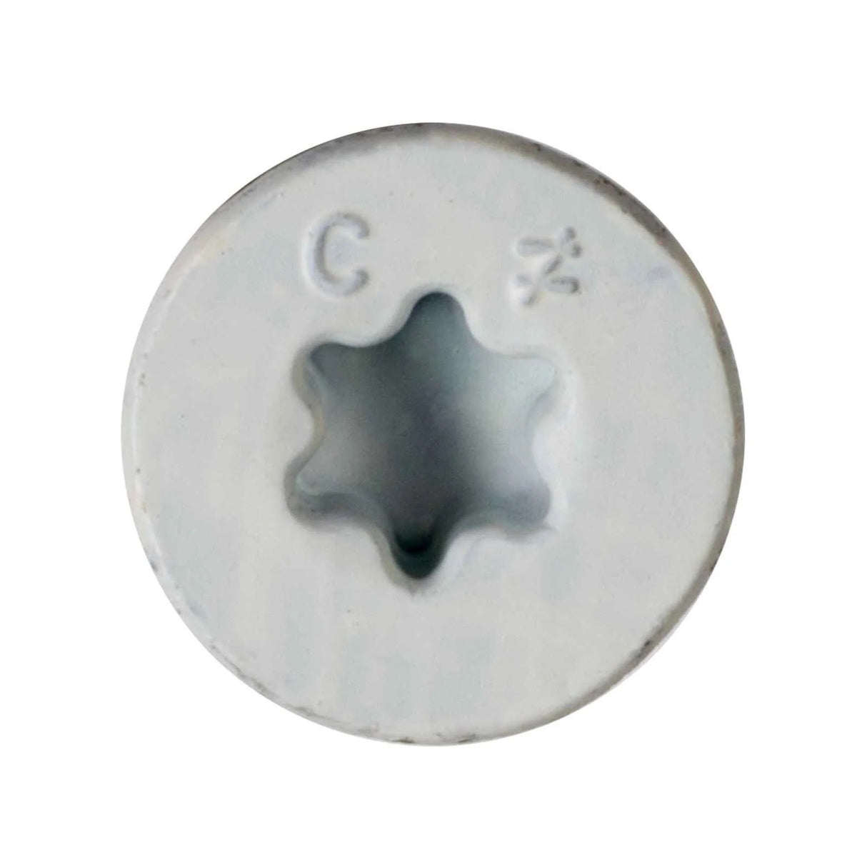 Simpson Strong-Tie TNTW25214TF Titen Turbo (1/4" x 2-1/4") T30 Flat-Head Concrete and Masonry Screw, White (100 Pack) - 3