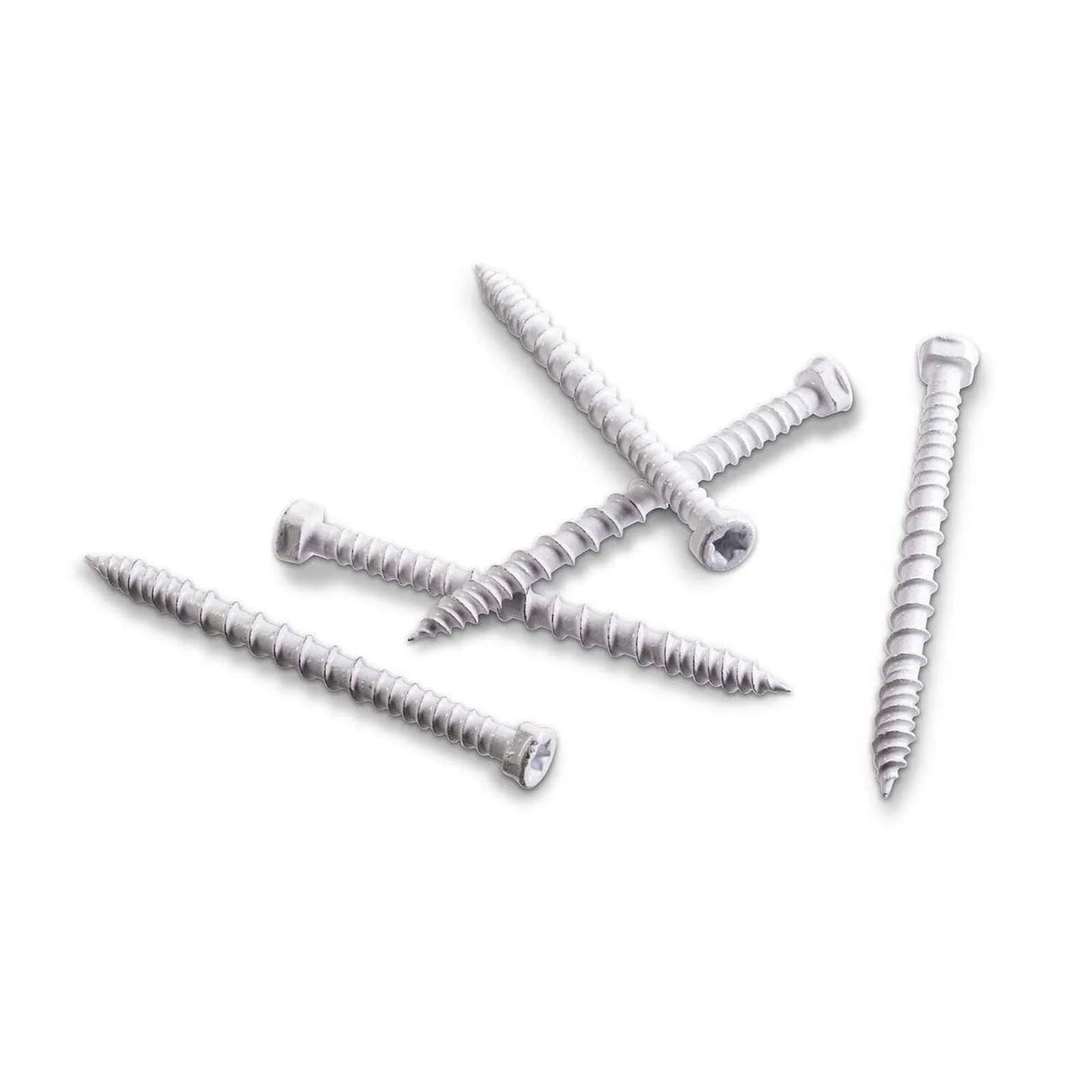 Simpson Strong-Tie TSV214R70WH01 (#8 x 2-1/4") PVC Trim-Board Screw with White Exterior-Grade Coating (70 Pack) - 2