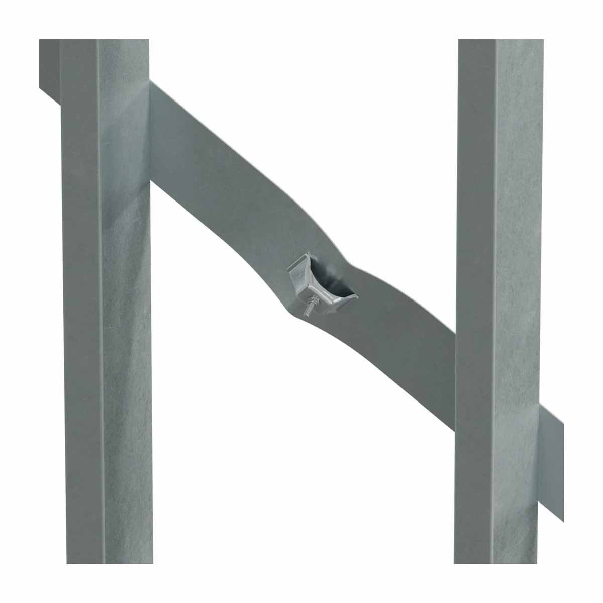 Simpson Strong-Tie WBT-KT30 (10-Gauge) Wall Brace Tensioner for Cold-Formed Steel Strap Bracing (30 Pack) - 4