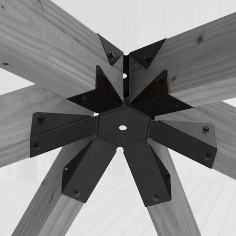 Simpson Decorative Gable Plates and Gazebo Ties