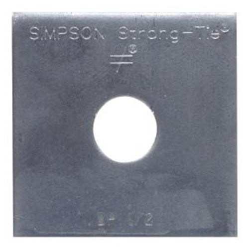 Simpson BP 5/8-2 Strong-Tie Bearing Plate with 5/8" Bolt Diameter