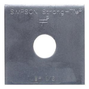 Simpson BP 5/8-2 Strong-Tie Bearing Plate with 5/8" Bolt Diameter
