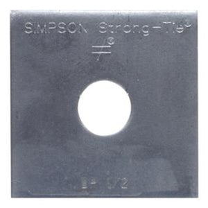 Simpson BP 5/8-2 Strong-Tie Bearing Plate with 5/8" Bolt Diameter