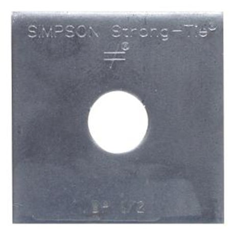 Simpson BP 5/8-2 Strong-Tie Bearing Plate with 5/8" Bolt Diameter