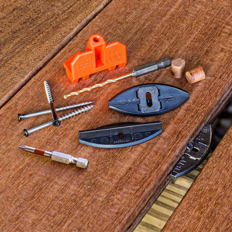 Simpson Strong-Tie 175-EBTYP (1-5/8") EB-TY Hidden Deck Fastener for Composite Decking (175 Pack) - 4