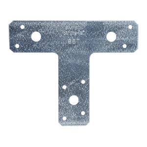 Simpson Strong-Tie 66T (6" x 5") 14-Gauge Galvanized T Strap