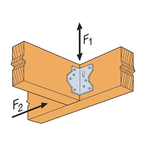 Simpson Strong-Tie A34Z (1-7/16 in. x 2-1/2 in.) Framing Angle ZMAX Galvanized Finish - 3