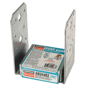 Simpson Strong-Tie ABU44RZ Adjustable Post Base for Rough Cut 4x4 Lumber - 2