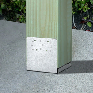 Simpson Strong-Tie ABU88RZ (8" x 8") Adjustable Post Base for Rough Lumber with ZMAX Finish - 3