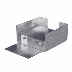 Simpson Strong-Tie ABW44RZ (4" x 4") ABU Adjustable Post Base for Rough Lumber with ZMAX Coating