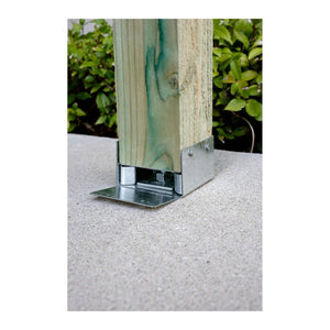 Simpson Strong-Tie ABW46Z (4" x 6") ABU Adjustable Post Base with Uplift - ZMAX Finish - 6