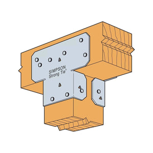 Simpson Strong-Tie AC4 (3-9/16" x 6-1/2") 18ga AC Galvanized Adjustable Post Cap - 4