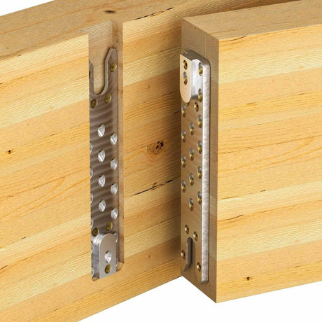 Simpson Strong-Tie ACBH3X15.37-R1 (3" x 15-3/8") Concealed Joist-to-Beam Hanger - Aluminum (1 Pair) - 4
