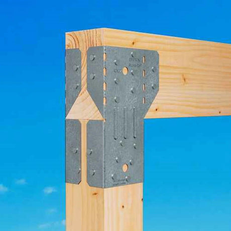 Simpson Strong-Tie ACH4Z (3-9/16" x 6-1/2") 18Ga Adjustable Post Cap - ZMAX Finish - 4