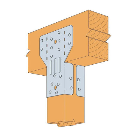 Simpson Strong-Tie ACH4Z (3-9/16" x 6-1/2") 18Ga Adjustable Post Cap - ZMAX Finish - 7