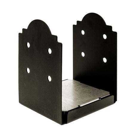 Simpson Strong-Tie APB88R (8" x 8" Rough) APB Outdoor Accents Adjustable Post Base - Black Powder Coated
