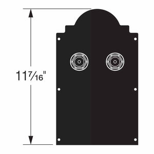 Simpson Strong-Tie APBDW66 (6" x 6") Decorative Post Base Cover - Black Composite Plastic - 2