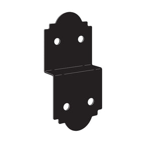 Simpson Strong-Tie APDJT1.75-6 (4" x 9-3/4") 12ga Deck Joist Tie - ZMAX/Black Powder Coated