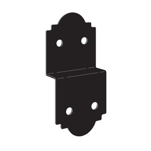 Simpson Strong-Tie APDJT1.75-6 (4" x 9-3/4") 12ga Deck Joist Tie - ZMAX/Black Powder Coated