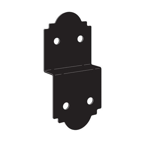 Simpson Strong-Tie APDJT2-6 (5" x 10") 12ga Deck Joist Tie - ZMAX/Black Powder Coated - 3