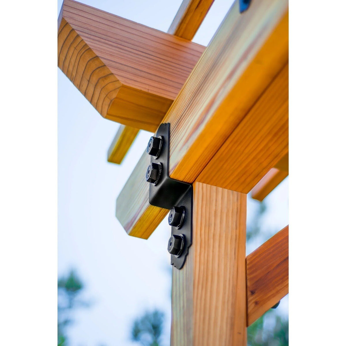 Simpson Strong-Tie APDJT2R-4 (3" x9-1/2") 12ga Deck Joist Tie - ZMAX/Black Powder Coated - 3