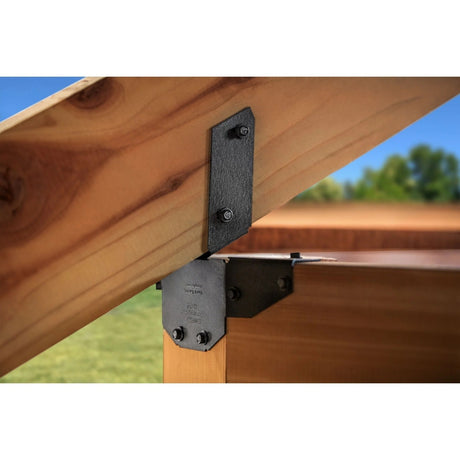 Simpson Strong-Tie APGT2 Outdoor Accents Gazebo Tie for 2x Rafter and Top Plate to Post - 3