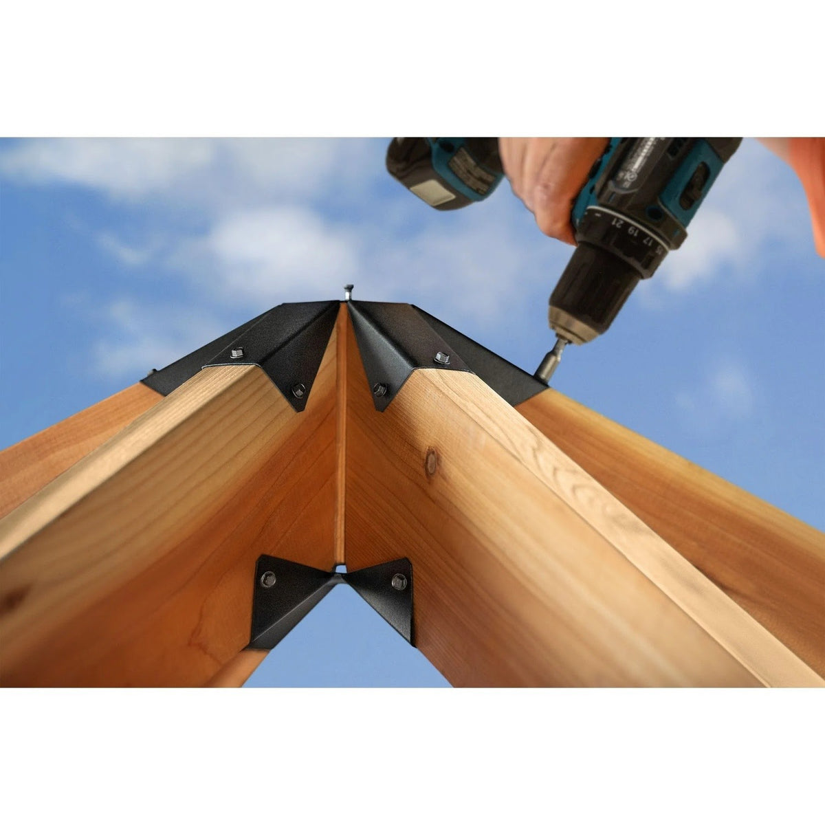 Simpson Strong-Tie APGT6 Outdoor Accents Gazebo Tie for 2x Top of Gazebo - 4