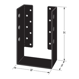 Simpson Strong-Tie APHH610R 8-1/4") 12Ga Concealed-Flange Heavy Joist Hanger for 6x10 Rough - 2