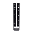 Simpson Strong-Tie APLH210R (2-1/16" x 7-3/4") 14Ga Concealed-Flange Light Joist Hanger for 2x10 Rough, ZMAX/Black Finish