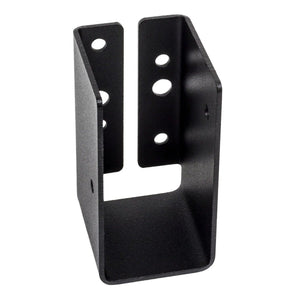 Simpson Strong-Tie APLH24 (1-9/16" x 3-5/16") 14Ga Concealed-Flange Light Joist Hanger for 2x4, ZMAX/Black Finish
