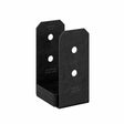 Simpson Strong-Tie APVB44R (4" x 4" Rough) Outdoor Adjustable Post Base - ZMAX/Black Powder Coated