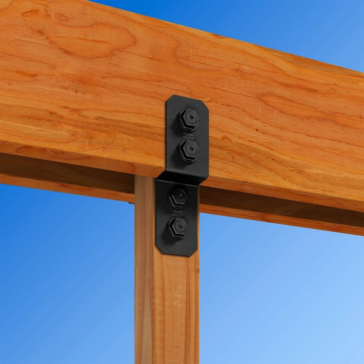 Simpson APVDJT2-4 Strong-Tie Outdoor Accents Avant Collection Deck Joist Tie for 2x - 4