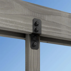 Simpson Strong-Tie APVDJT2R-4 Outdoor Accents Avant Collection Deck Joist Tie for Rough 2x - 4