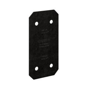 Simpson Strong-Tie APVST610 (5" x 9-3/4") Outdoor Accents Avant Collection 6x Flat Strap - Black Powder Coat
