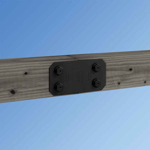 Simpson Strong-Tie APVST610 (5" x 9-3/4") Outdoor Accents Avant Collection 6x Flat Strap - Black Powder Coat - 4