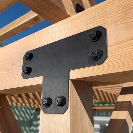 Simpson Strong-Tie APVT6 (16") 12Ga Outdoor Accents Avant Collection T Strap for 6x6 - 4