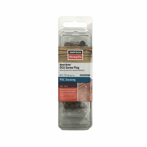 Simpson Strong-Tie AZK20KNA Deck-Drive (2") DCU Screw Plug - Azek Kona (75 Pack)
