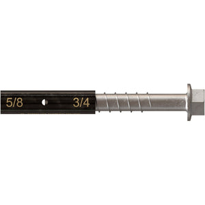 Simpson Anchors THDRG6275 Titen HD Dual-Sided Thread Gauge for 5/8 in. and 3/4 in. Anchors - 4