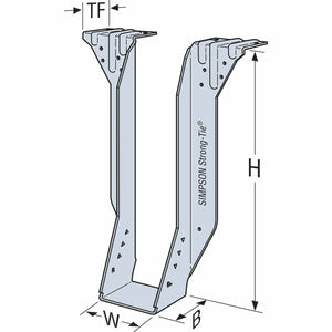 Simpson Strong-Tie BA2.37/18 (2-5/16" x 18") Top-Flange Joist Hanger for Engineered Wood - 2
