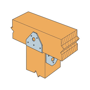 Simpson Strong-Tie BC46 (4x6) 18 Gauge Galvanized Post Cap - 3
