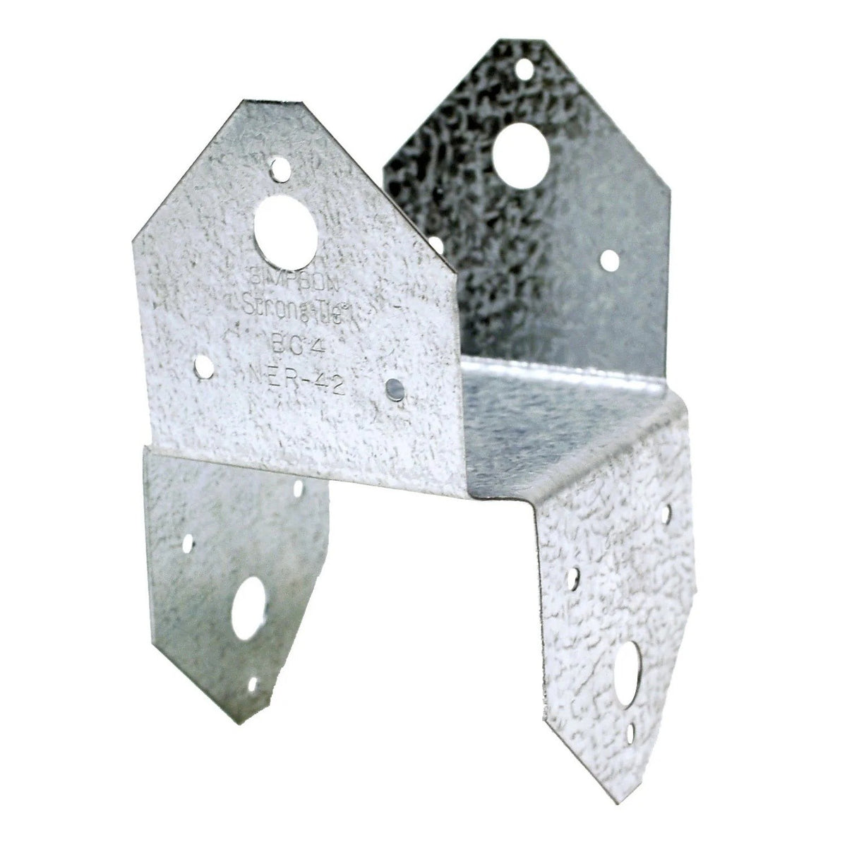 Simpson Strong-Tie BC4 (4x) 18 Gauge Galvanized Post Cap – Total Fastening