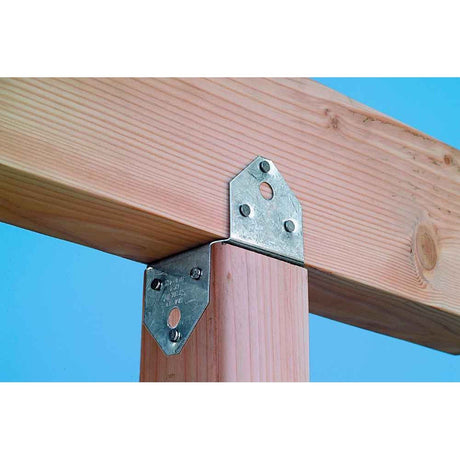 Simpson Strong-Tie BC4 (4x) 18 Gauge Galvanized Post Cap - 4