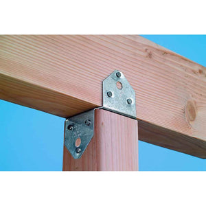 Simpson Strong-Tie BC6Z (6x) 18 Gauge Post Cap - ZMAX Finish - 3