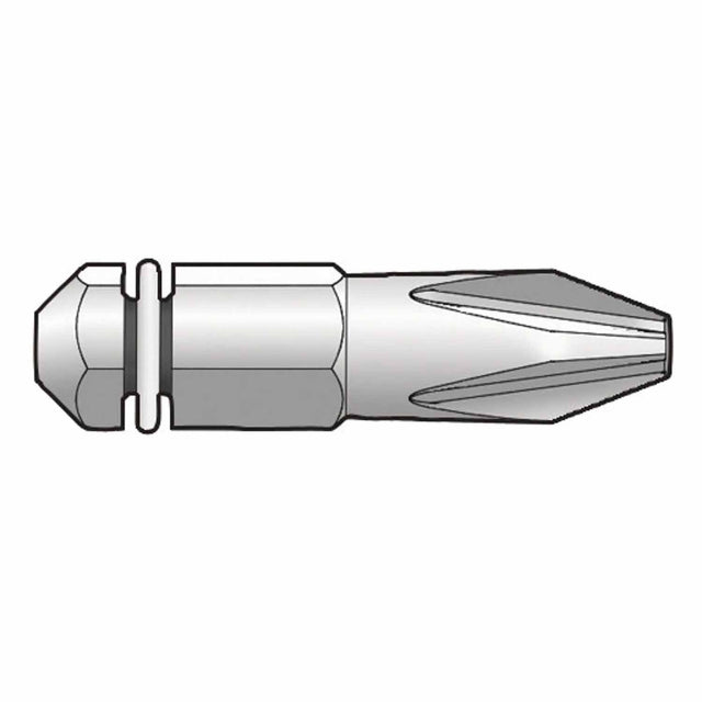 Simpson Strong-Tie BIT2P-RC10 Quik Drive (#2) Phillips-Drive Bit Replacement for Quik Drive Systems (10 Pack)